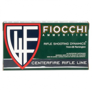 cchi 7MM08B Field Dynamics 7mm-08 Rem 139 Gr Boat Tail Soft Point (BTSP) 20 Bx/ 10 Cs Ammo