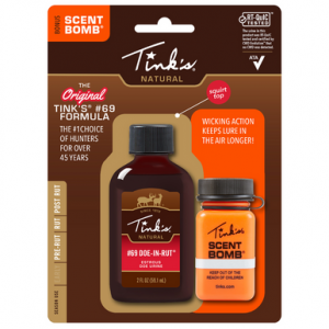 Tinks #69 Value Pack Deer Attractant Doe In Rut Scent - 2 oz Squeeze Bottle - W5825