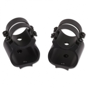 Weaver Mounts 49714 Scope Ring Set Steel Lock Rem 7400/7600 See-Thru 1" Black Steel