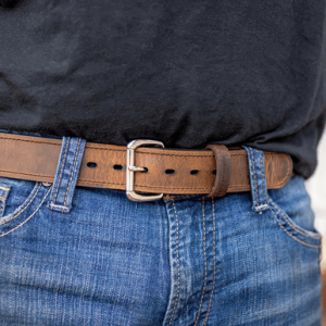 Versacarry Classic Carry Brown Leather Belt, 36" - 502/36