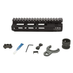 BCM MCMR7556BLK BCMGunfighter MCMR AR-15 Black Hardcoat Anodized Aluminum 7" M-LOK