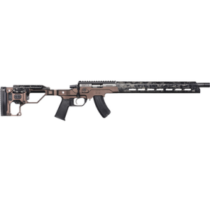 Christensen Arms MPR 22 LR Rifle with 18" Black Match Grade Threaded Barrel, 30+1 Capacity, Black Nitride Receiver, Carbon Fiber M-LOK Handguard, and Adjustable MagneLock Technology Stock - 8011202301