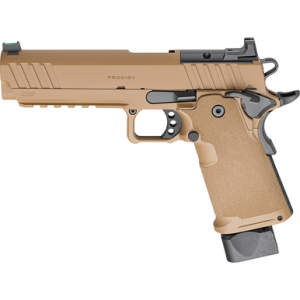Springfield Armory PH9119AOSCB 1911 DS Prodigy 9mm 20+1 17+1 5" Coyote Brown Cerakote Optic Ready Carbon Steel Slide Polymer Grip
