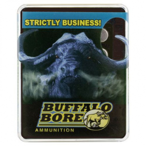 Buffalo Bore Ammunition 34A/20 Pistol 9x18 Makarov +P 95 gr Jacketed Hollow Point (JHP) 20 Bx/ 12 Cs