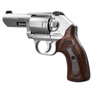 Kimber 3400011 K6S Stainless 3 357 Mag 6+1 3" Walnut Grip