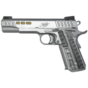 Kimber 3000423 Rapide Dawn 45 ACP 8+1 5" Silver/KimPro II w/ Brush Polished Flats Stainless Steel Slide G10 Grip