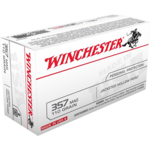 Winchester Ammo USA 357 Mag 110 gr Jacket Hollow Point - Q4204