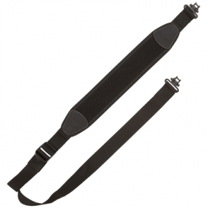 Allen 8211 Cascade 1" Black Neoprene, Adjustable Design, 1" Swivels for Rifles