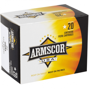 scor AC97N USA 9mmLuger 124gr Jacketed Hollow Point 20 Per Box Ammo