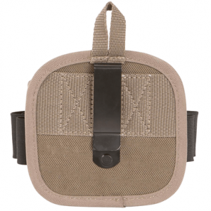 Allen 2203 Select Shell Carrier 25 Shell Box Capacity Tan Canvas w/4 Side Loops, Belt Clip Mount