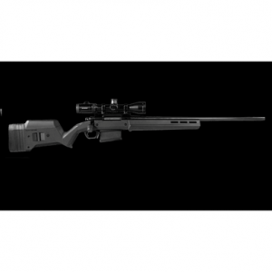 Magpul MAG483BLK Hunter 700 Stock Fixed with Aluminum Bedding & Adjustable Comb Black Synthetic for Remington 700 LA