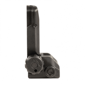 Magpul MAG276BLK MBUS Pro Sight Rear QPQ Melonited Steel Construction for AR Platform