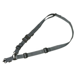 Magpul MAG518-GRY MS4 Dual QD Sling GEN2 1.25" W Adjustable One-Two Point Gray Nylon Webbing for Rifle