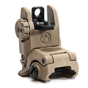 Magpul MAG248FDE MBUS Sight Rear Flat Dark Earth Folding for AR-15/M16