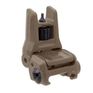 Magpul MAG1166-FDE MBUS 3 Front Sight Flip Up Flat Dark Earth for AR-15, AR-10, M4, M16