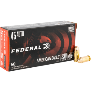 Federal American Eagle Handgun 45 ACP 230 gr Full Metal Jacket Handgun Ammo