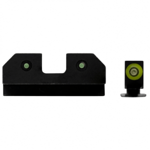 XS Sights R3D Night Sights fits Glock, Black - GLR014P6G