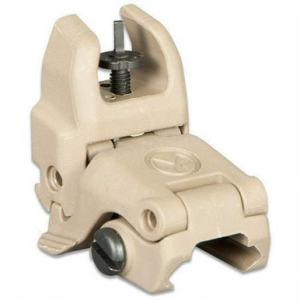 Magpul MAG247FDE MBUS Sight Front Black Folding for AR-15/M16