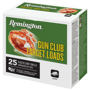 ington Ammunition R20035 Gun Club 12 Gauge 2.75 1 Oz 1250 Fps 7.5 Shot 25 Bx/10 Cs Ammo