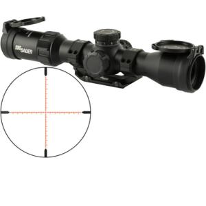 Sig Sauer Electro-Optics SOTM63001 Tango-MSR Black 3-18x50mm, 34mm Tube Illuminated MRAD Milling 2.0 Reticle