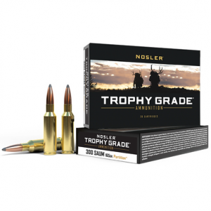 Nosler Trophy Grade 300 Rem SAUM 165 gr Spitzer Partition - 60061