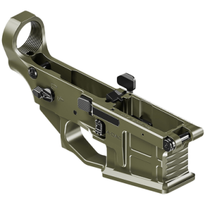 Radian Weapons R0391 A-DAC 15 Lower Receiver OD Green, Fully Ambi Controls, Talon 45/90 Safety, Ext. Bolt Catch, Left-Side Mag Release, Right-Side Bolt Release, Enhanced Takedown Pins