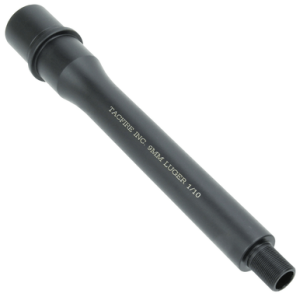TacFire BAR9MM7 AR Barrel 9mm NATO 7.50" Black Nitride Finish Stainless Steel Material with Threading & 1:10" Twist for AR Pistol Platform