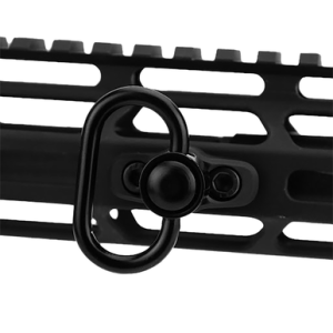 TacFire MAR124OD MLOK QD Sling Mount w/QD Sling Swivel Black Push Button Multi M-LOK