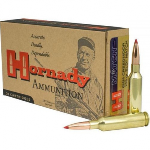 nady 81391 Match 6mmCreedmoor 108gr Extremely Low Drag-Match 20 Per Box Ammo