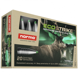 Norma Ammunition 20177772 Ecostrike 300PRC 165gr 20 Per Box