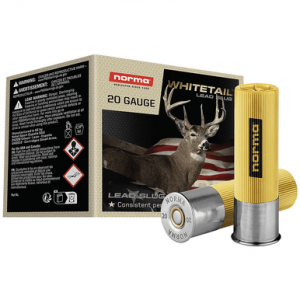 ma Ammunition 1198043420 Whitetail 20 Gauge 2.75 1oz Slug Shot 25 Per Box Ammo