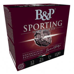  12B8SH75 Sporting Clay 12 Gauge 2.75 1 1/8oz 7.5Shot 25 Per Box Ammo