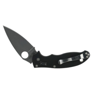 Spyderco C101GP2 Manix 2 3.40" Folding Drop Point Plain CPM S30V Stainless Steel Blade/G10 Black Handle