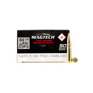 50 Rounds Per Box 20 Boxes Per Case - MAG300BLKB Ammo