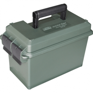 MTM Case-Gard AC50C11 Ammo Can 50 Cal Rifle Forest Green Polypropylene
