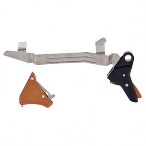 Timney Triggers ALPHAGLOCK34BRNZE Alpha Competition 9mm Luger/40 S&W, Bronze Straight Trigger Compatible w/Most Glock Gen3-4