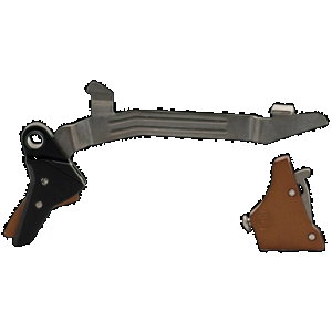 Timney Triggers ALPHAGLOCK34LRGBRNZE Alpha Competition 45 ACP/10mm Auto, Bronze Straight Trigger, Compatible w/Glock Gen3-4