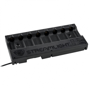 Streamlight 20234 8-Unit Bank Charger 100V/120V/AC with Batteries