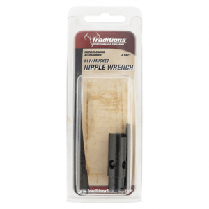 Traditions A1421 Nipple Wrench In Line Rifle Universal Steel Black