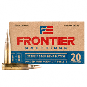 Ammo Inc 223068BTHPA20 Match 223 Rem 68 gr Boat Tail Hollow Point 20 Per Box/ 10 Case