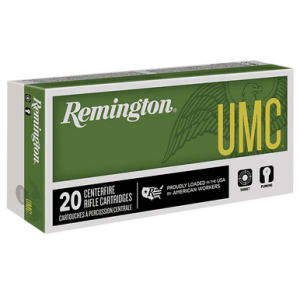 Remington Ammunition UMC Centerfire Rifle Rounds, 224 Valkyrie 20 Per Box - 21203