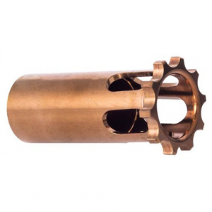RUGGED SUPPRESSOR OP002 Suppressor Piston 1/2"-28 tpi Copper 17-4 Stainless Steel