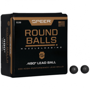 Speer Lead Balls, 50 Cal 100 Per Box - 5139