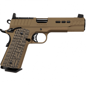 Kimber Mfg.,inc Rapide FDE OR Pistol, 5'' Barrel 9+1rd 38 Super - 3000463