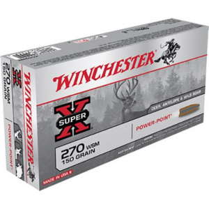 Winchester Ammo Power-Point 270 WSM 150 gr Power Point - X270WSM
