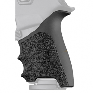 Hogue Handall Beavertail Grip Sleeve, Black Rubber Fits Sig Sauer P320 - 17610