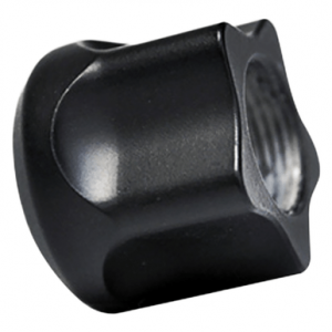 Timber Creek Outdoors Thread Protector, 1/2"x28 Black Billet Aluminum - 1/228TPBLC