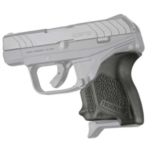 Hogue HandAll Beavertail Grip Sleeve, Black Rubber/Textured Ruger LCP II - 18120