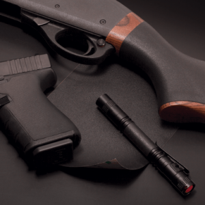 Hogue D.I.Y. Wrapter Adhesive Grip, made of Rubber with Black Finish for Firearms - 17078