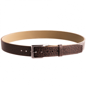 Magpul Tejas EL Cibolo Belt, 38" Chocolate Brown Bison Hide 1.50" Wide Buckle Closure - MAG127921038